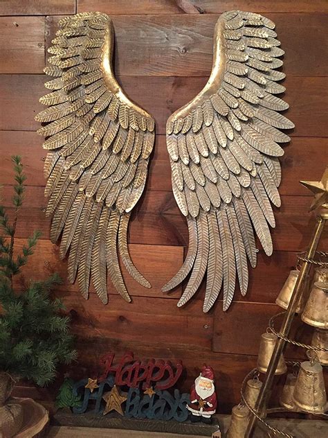 big angel wings|large angel wings wall hanging.